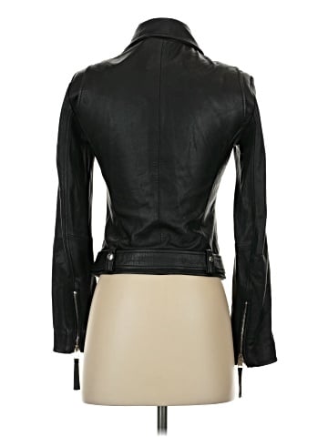 Trafaluc by Zara Leather Jacket (view 2)