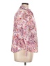 Talbots Paisley Pink 3/4 Sleeve Button-Down Shirt Size 1X Petite - photo 4