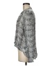 Splendid 100% Rayon Gray Long Sleeve Blouse Size M - photo 5
