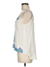 Love Stitch 100% Rayon White Sleeveless Blouse Size M - photo 5