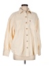 Levi's 100% Cotton Solid Ivory Long Sleeve Button-Down Shirt Size M - photo 1