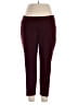 Talbots Solid Burgundy Casual Pants Size 16 Petite - photo 1
