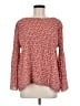 Max Studio 100% Polyester Red Long Sleeve T-Shirt Size M - photo 1