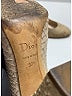 Dior 100% Leather Gold Tan Heels Size EU 37 1/2 - photo 6