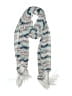 Unbranded Chevron-herringbone Gray Scarf One size - photo 1