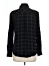 Rails 100% Rayon Plaid Black Long Sleeve Button-Down Shirt Size L - photo 2