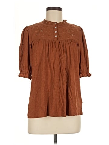 Lucky Brand Short Sleeve Henley (view 1)