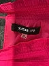Sugar Lips 100% Polyester Pink Short Sleeve Blouse Size XS - photo 7