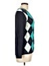 Tommy Hilfiger Argyle Teal Pullover Sweater Size L - photo 4