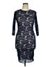 Armani Exchange 100% Polyester Blue Cocktail Dress Size 16 - photo 1