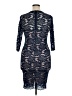 Armani Exchange 100% Polyester Blue Cocktail Dress Size 16 - photo 2