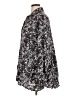 Comfy U.S.A. 100% Polyester Paisley Black Long Sleeve Blouse Size XL - photo 5