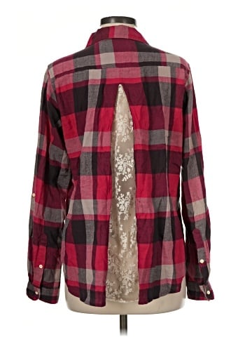 Isabella Sinclair Long Sleeve Button-Down Shirt (view 2)