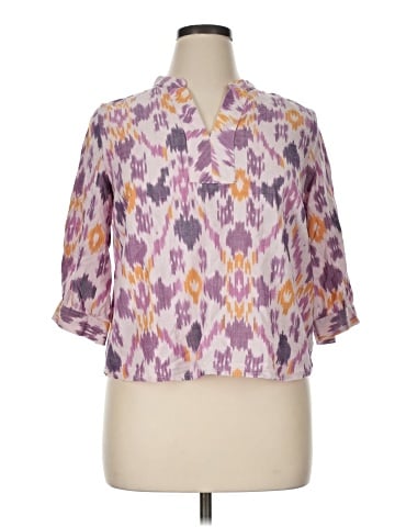 Fabindia 3/4 Sleeve Blouse (view 1)