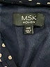 MSK 100% Polyester Polka Dots Black Casual Dress Size 14 - photo 7