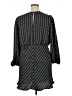 Express 100% Polyester Chevron-herringbone Black Casual Dress Size XL - photo 2