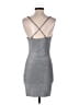 Forever 21 100% Polyester Metallic Silver Cocktail Dress Size S - photo 2