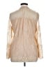 Ultra Pink Ivory Long Sleeve Blouse Size XL - photo 2