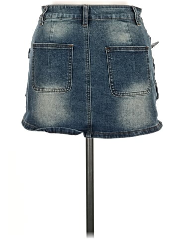 Fashion Nova Denim Skirt (view 2)