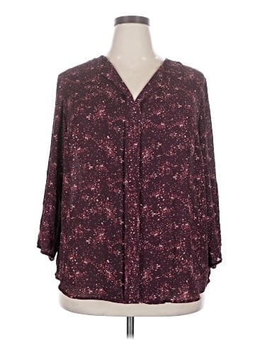 41Hawthorn 3/4 Sleeve Blouse (view 1)