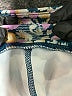 Tek Gear Floral Blue Active Pants Size XXL - photo 5