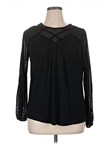 August Silk Long Sleeve Blouse (view 1)