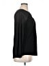 August Silk Black Long Sleeve Blouse Size XL - photo 4
