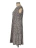 Chaps Animal Print Gray Casual Dress Size M - photo 5