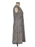 Chaps Animal Print Gray Casual Dress Size M - photo 4