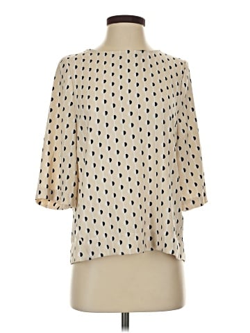 DKNYC 3/4 Sleeve Blouse (view 1)
