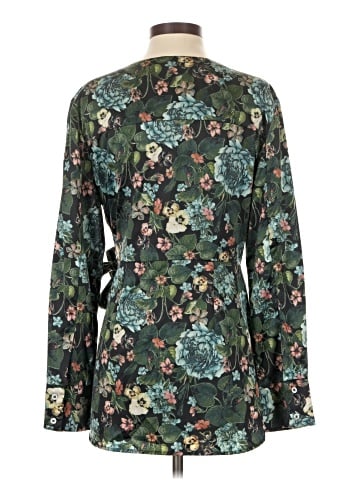 Badgley Mischka Long Sleeve Blouse (view 2)