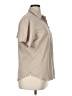 Columbia 100% Polyester Tan Short Sleeve Blouse Size XL - photo 4