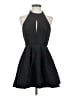 Keepsake Solid Black Cocktail Dress Size S - photo 1