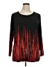 Susan Graver Black Long Sleeve Top Size XL - photo 1