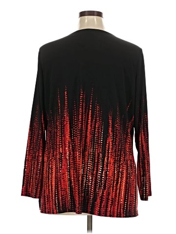 Susan Graver Long Sleeve Top (view 2)
