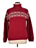 Talbots 100% Cotton Burgundy Turtleneck Sweater Size XL - photo 1