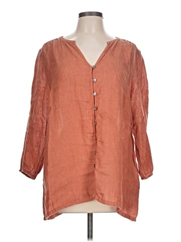 Purejill 3/4 Sleeve Blouse (view 1)
