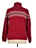 Talbots 100% Cotton Burgundy Turtleneck Sweater Size XL - photo 2