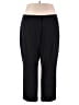 212 Collection Solid Black Active Pants Size 24W short - photo 1