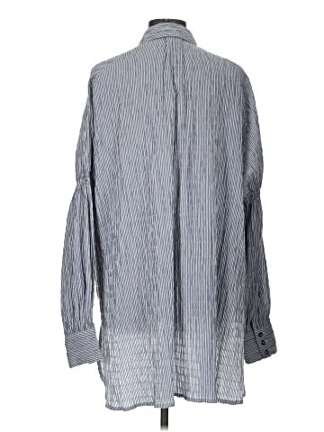 Topshop Long Sleeve Blouse (view 2)