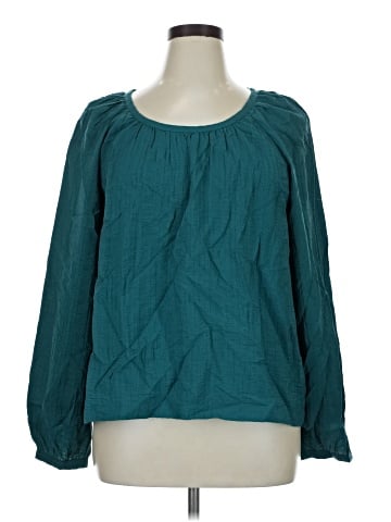 Ann Taylor LOFT Outlet Long Sleeve Blouse (view 1)