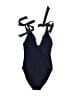 J.Crew Solid Blue One Piece Swimsuit Size 16 - photo 1