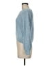 Unbranded 100% Polyester Solid Blue Pullover Sweater Size M - photo 5