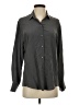 Zoe & Sam Solid Gray Long Sleeve Blouse Size S - photo 1