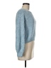 Unbranded 100% Polyester Solid Blue Pullover Sweater Size M - photo 4