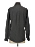 Zoe & Sam Solid Gray Long Sleeve Blouse Size S - photo 2