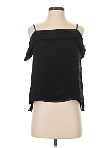 T by Alexander Wang Sleeveless Silk Top (view 1)