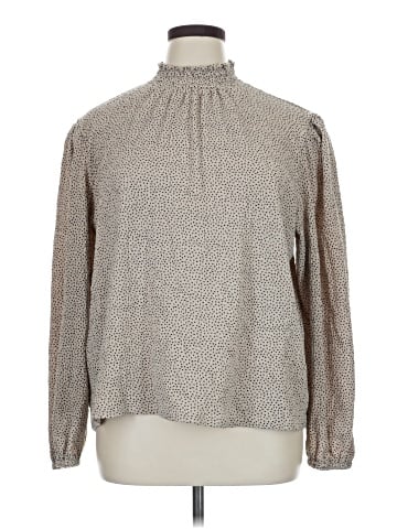 Ann Taylor LOFT Long Sleeve Blouse (view 1)