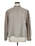 Ann Taylor LOFT Tweed Silver Long Sleeve Blouse Size XL - photo 1