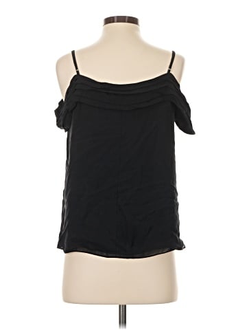 T by Alexander Wang Sleeveless Silk Top (view 2)